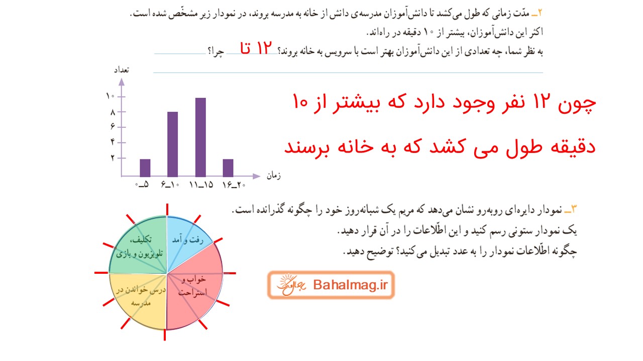 جواب صفحه 130 و 131 ریاضی سوم قسمت چهارم