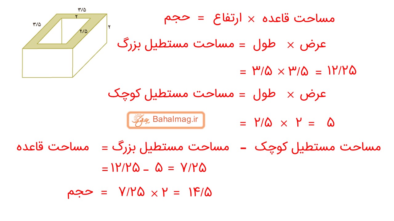 جواب صفحه 75 ریاضی هفتم قسمت هفتم