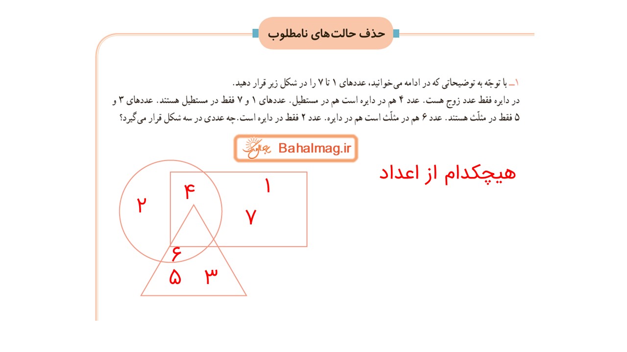 جواب صفحه 135 ریاضی سوم قسمت اول