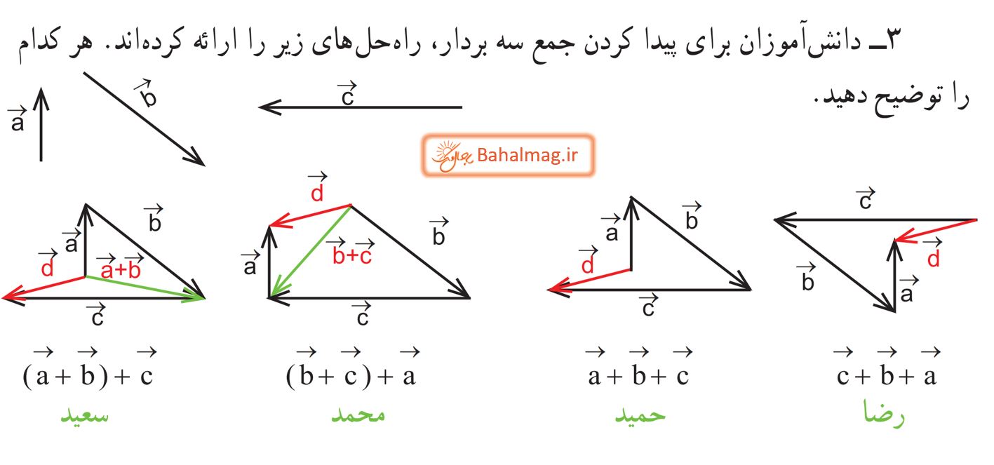 جواب فعالیت صفحه 71 و 72 ریاضی هشتم قسمت 3
