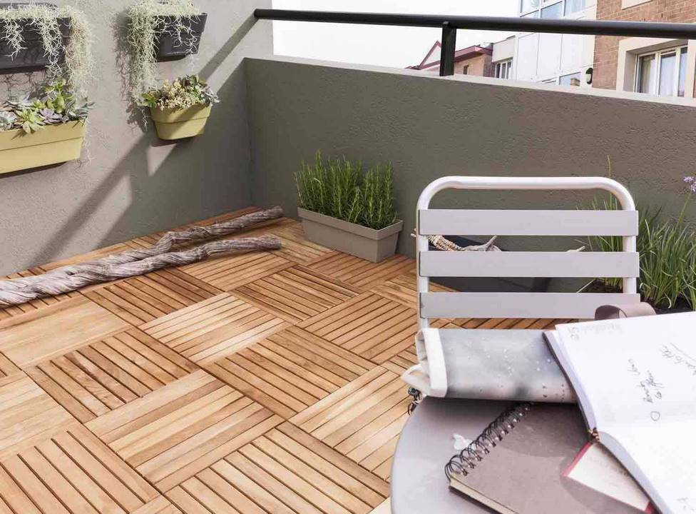 قیمت کفپوش چوبی فضای باز