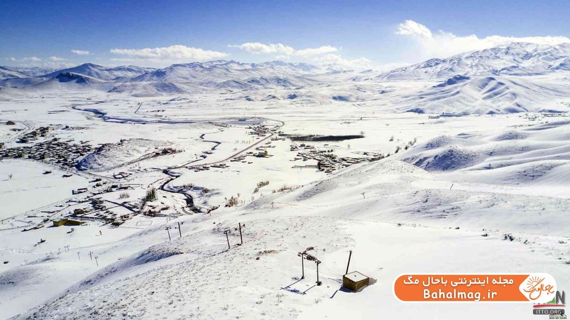 طبیعت برفی شهرکرد