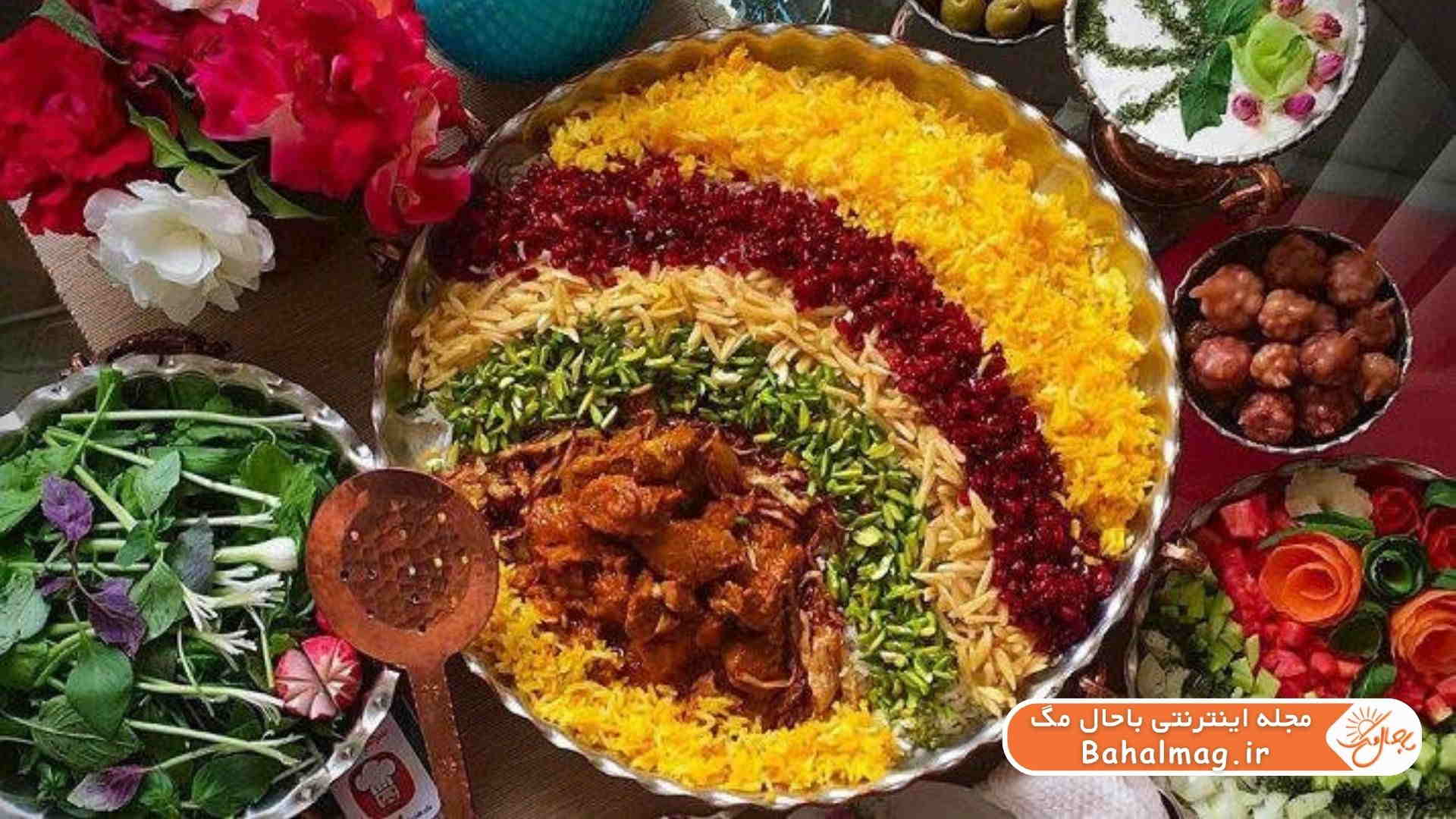 قیمه نثار غذای پیشنهادی
