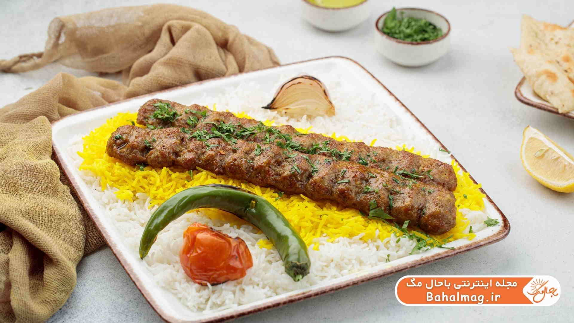 کوبیده غذای پیشنهادی