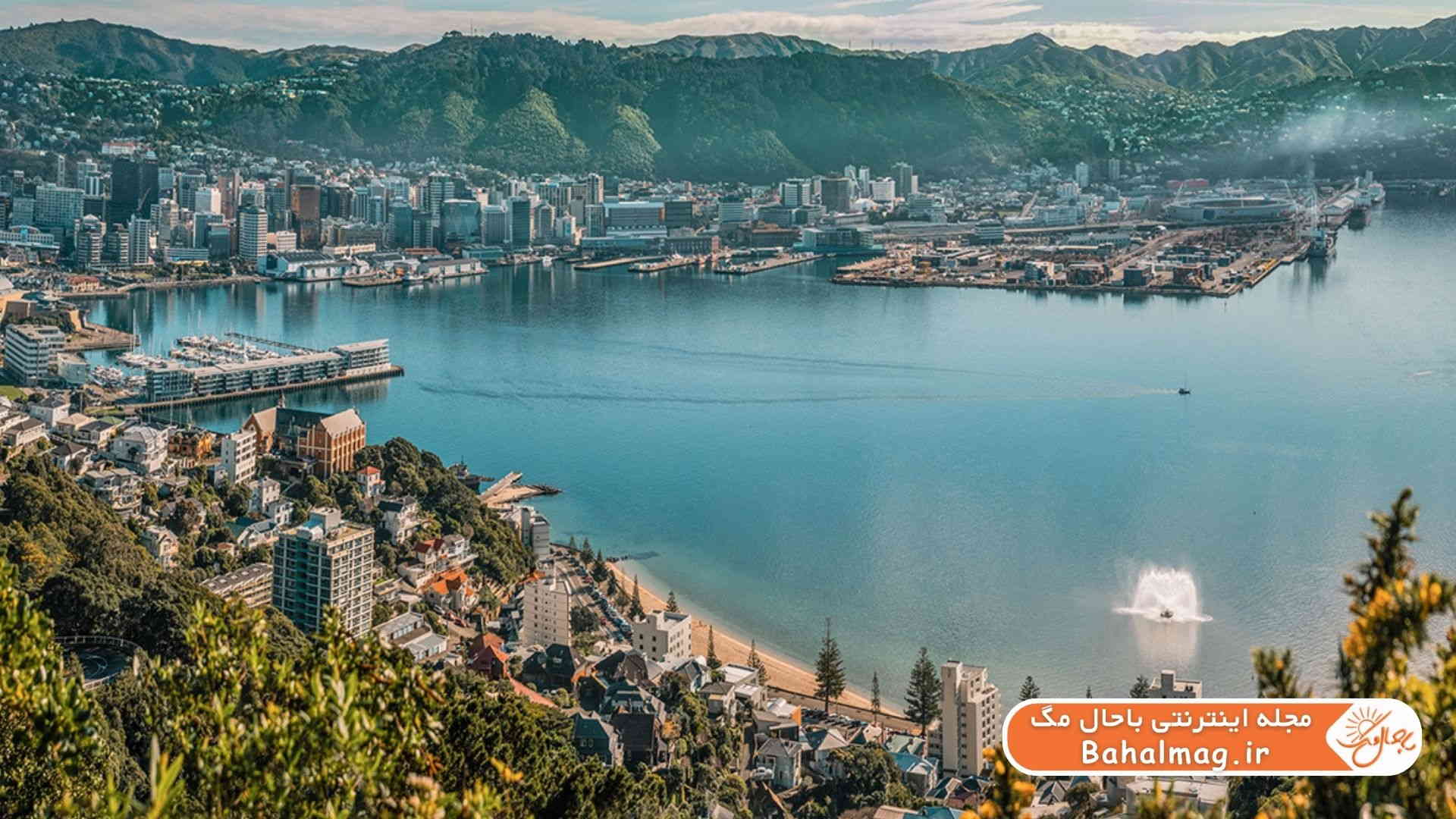 نمایی از کشور نیوزلند