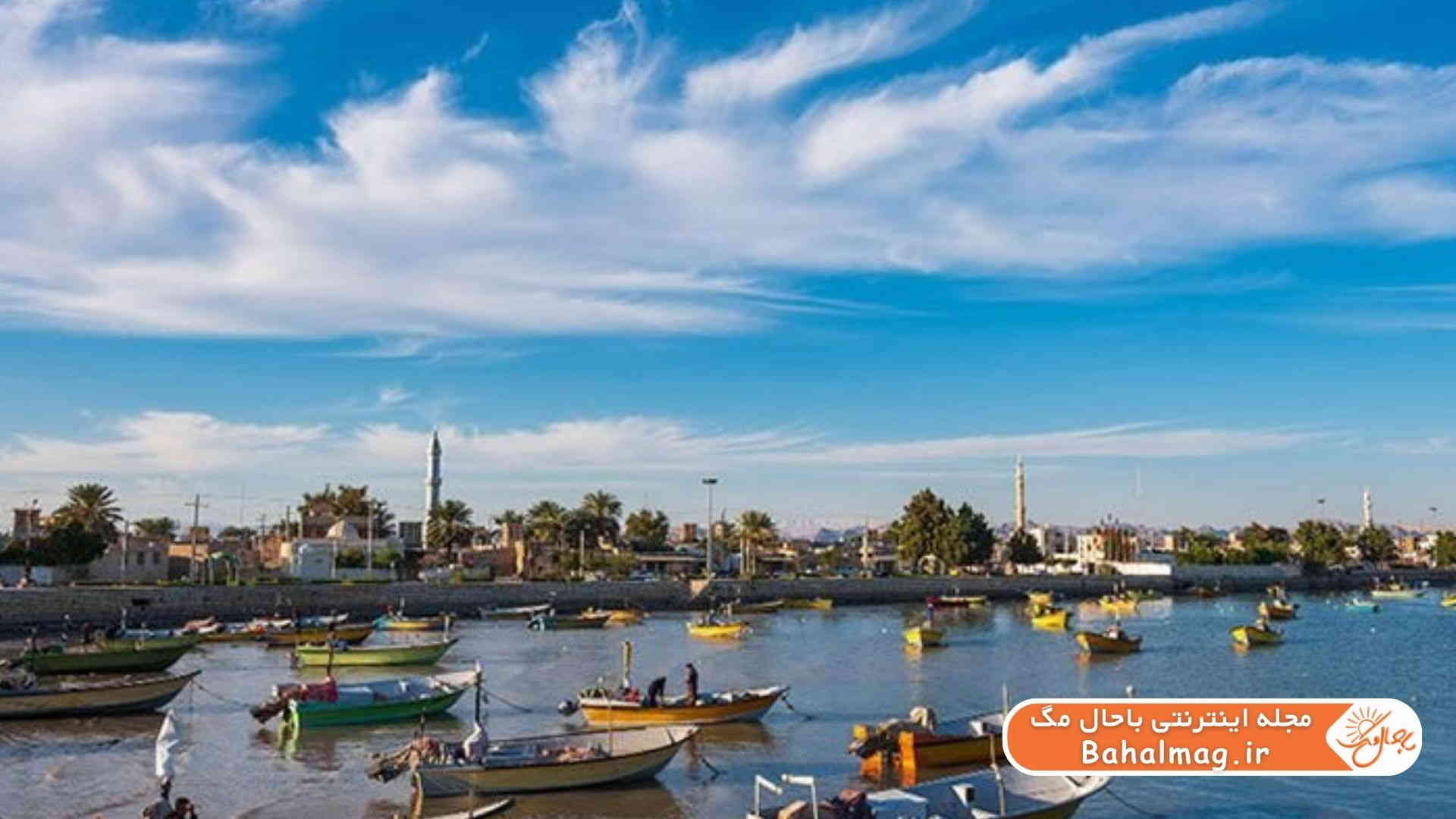 نمایی از گناوه