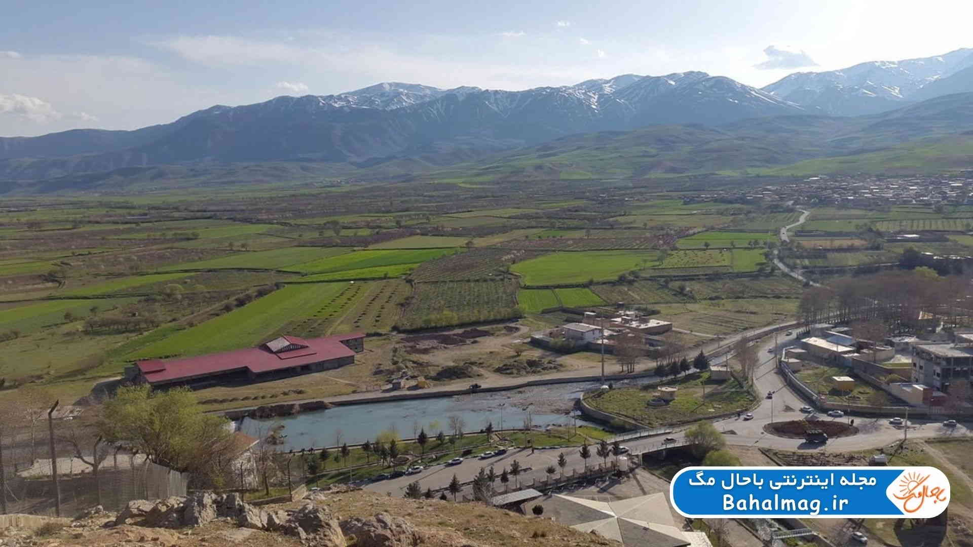 نمایی از شهر بروجرد
