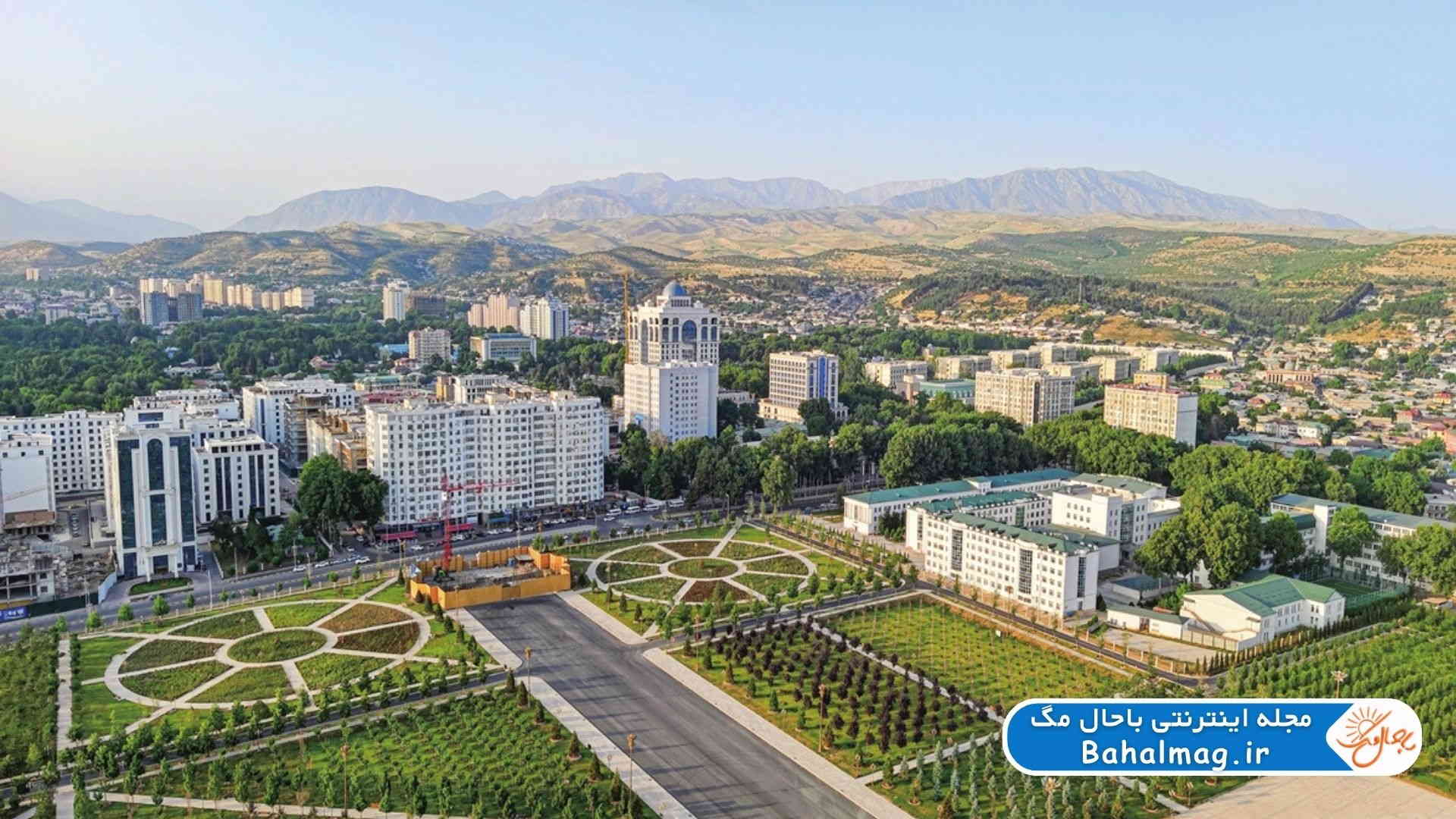 نمایی از کشور تاجیکستان