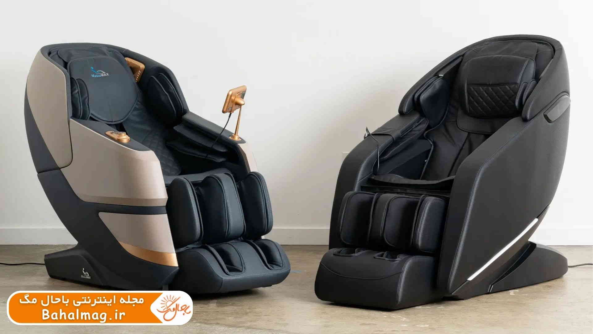 نمایی از صندلی ماساژور