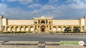 دژ برازجان کاروانسرای مشیرالملک نمای بیرونی