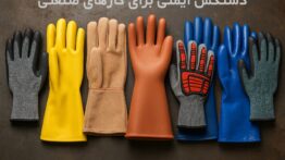 دستکش ایمنی برای کارهای صنعتی