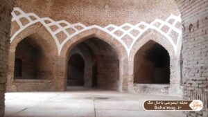 کاروانسرای ینگه امام هشتگرد نمای داخلی