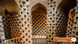 کبوترخانه میبد نمای داخلی