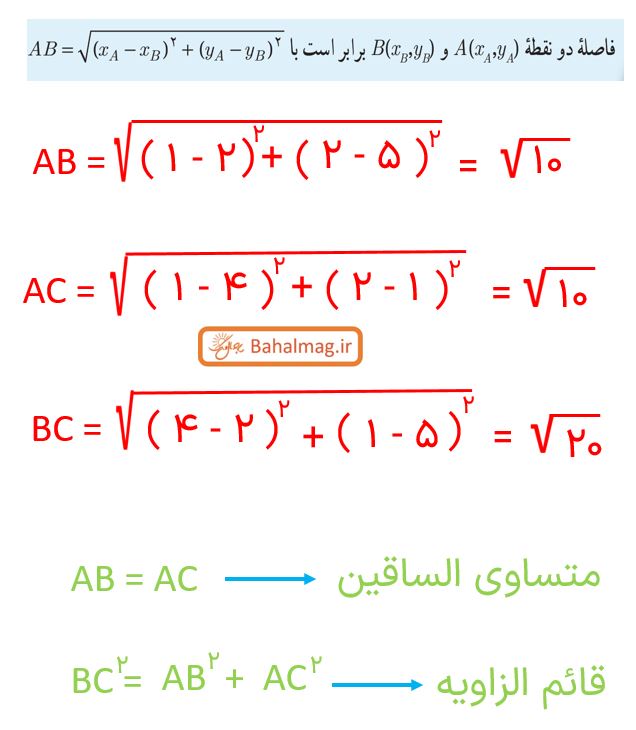 جواب صفحه 9 ریاضی یازدهم تجربی