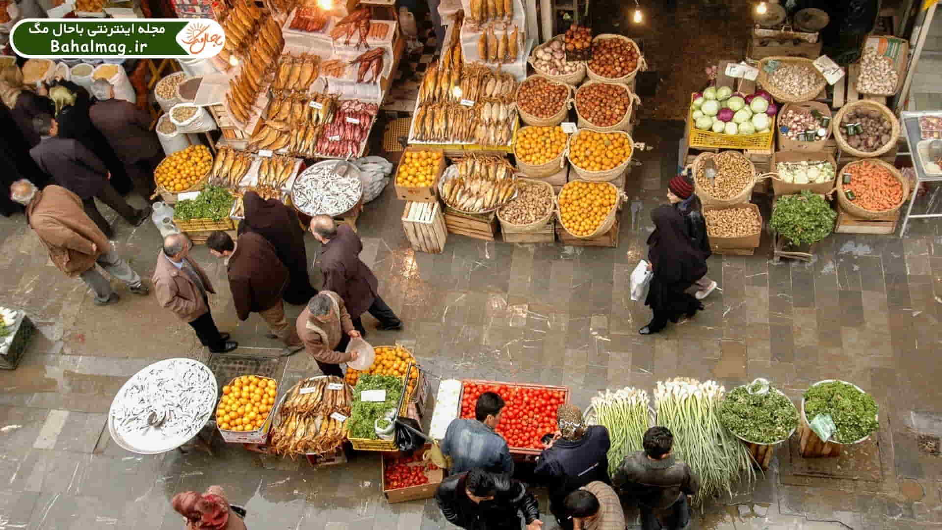 مکان هایی دیدنی رشت در شب