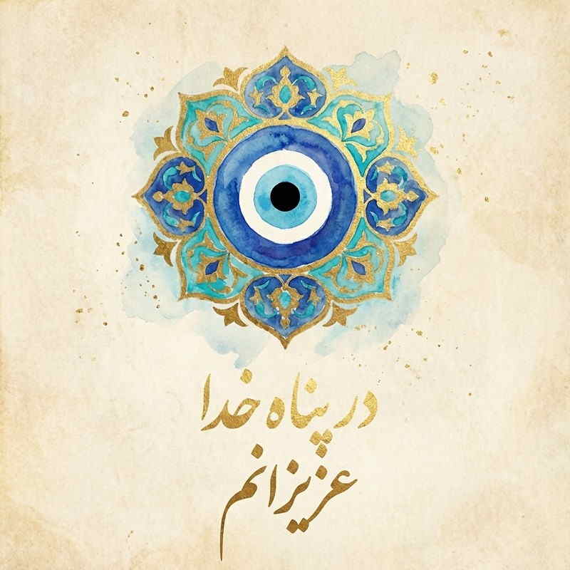 در پناه خدا عزیزانم عکس چشم زخم