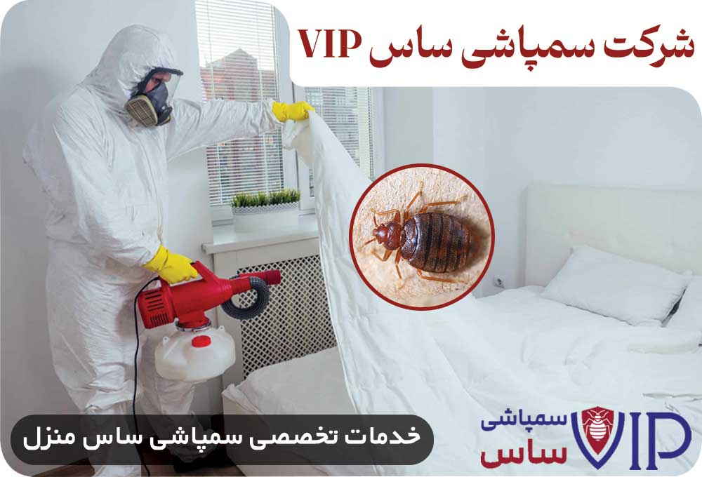 شرکت سمپاشی ساس VIP با ضمانت کتبی و خدمات تخصصی سمپاشی ساس منزل