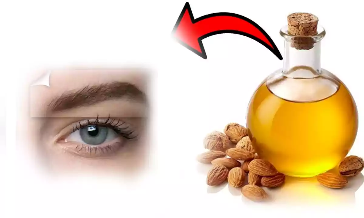 روغن بادام تلخ بعد از کاشت ابرو