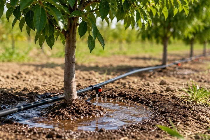 آبیاری قطره‌ای