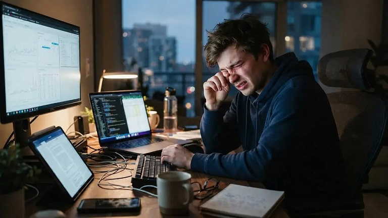 سندرم خستگی دیجیتال چشم چیست؟