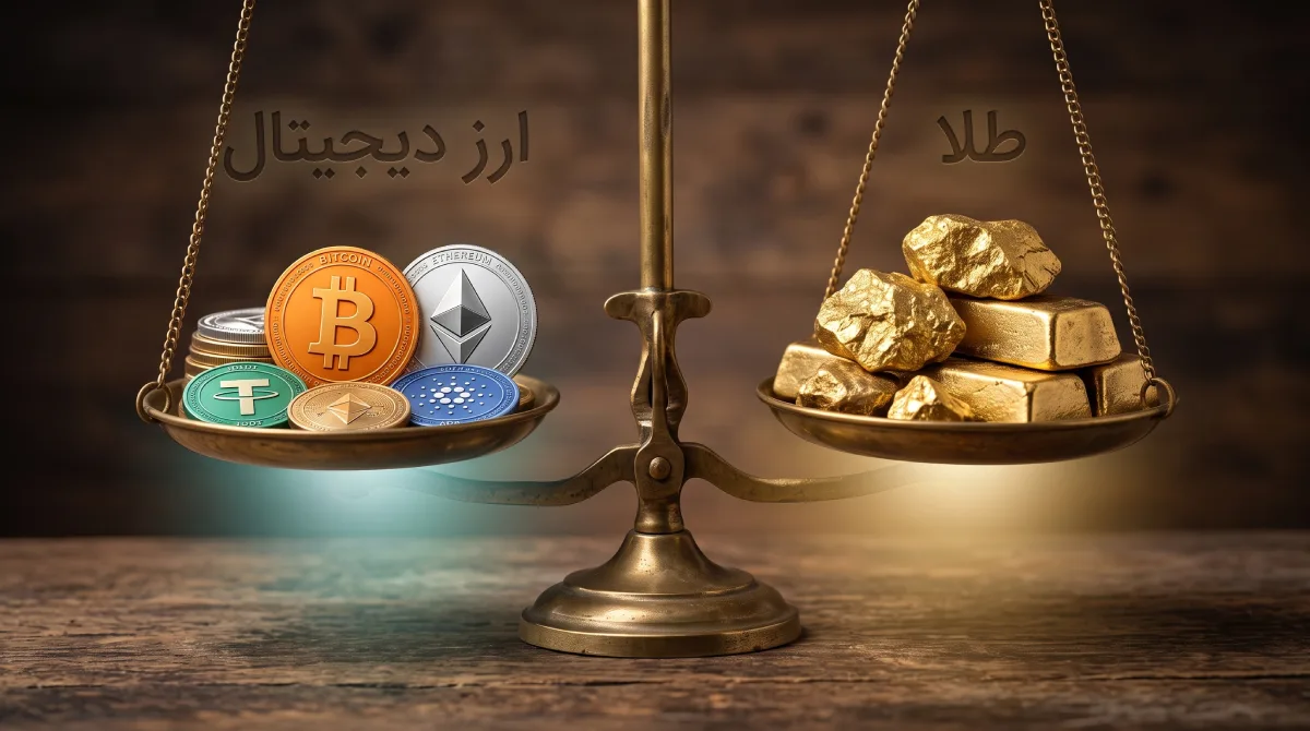 طلا بگیریم یا ارز دیجیتال