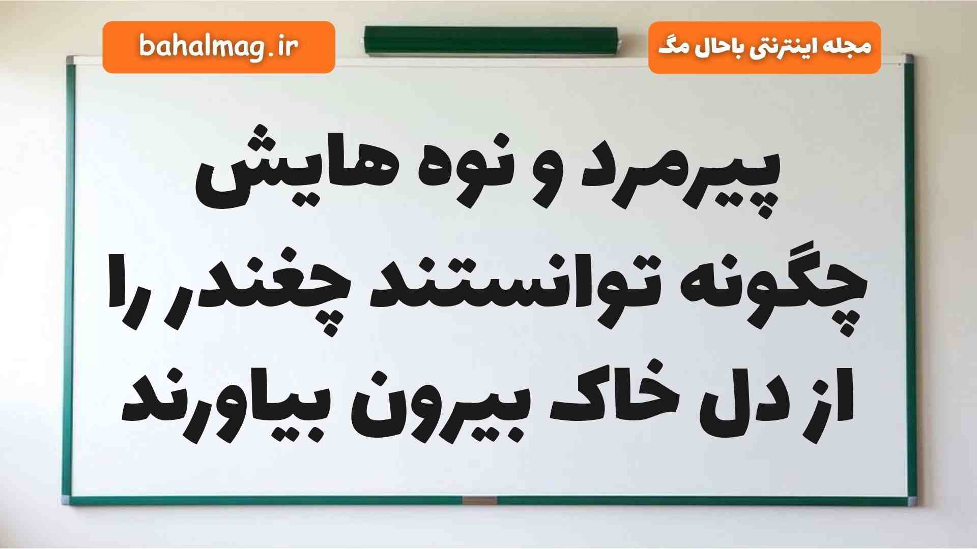 پیرمرد و نوه هایش چگونه توانستند چغندر را از دل خاک بیرون بیاورند فارسی دوم