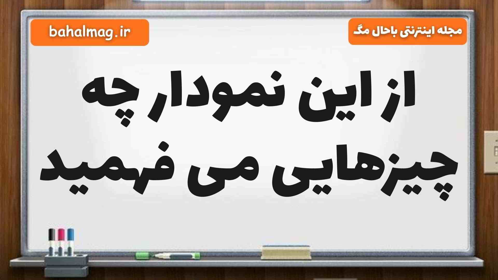 از این نمودار چه چیزهایی می فهمید