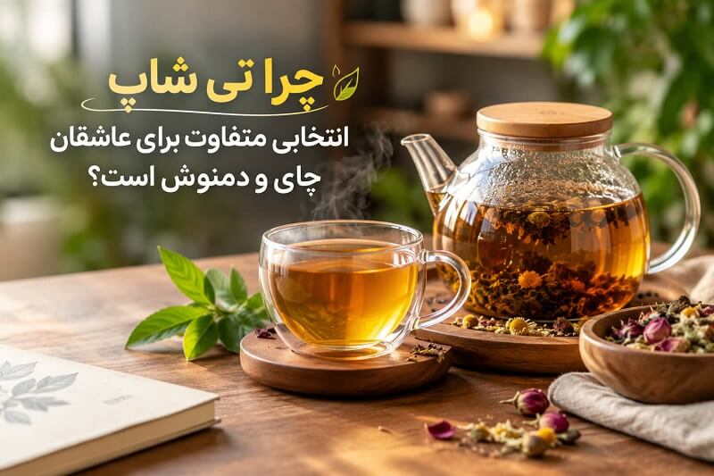 چرا تی شاپ انتخابی متفاوت برای عاشقان چای و دمنوش است؟