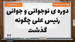 دوره ی نوجوانی و جوانی رئیس علی چگونه گذشت
