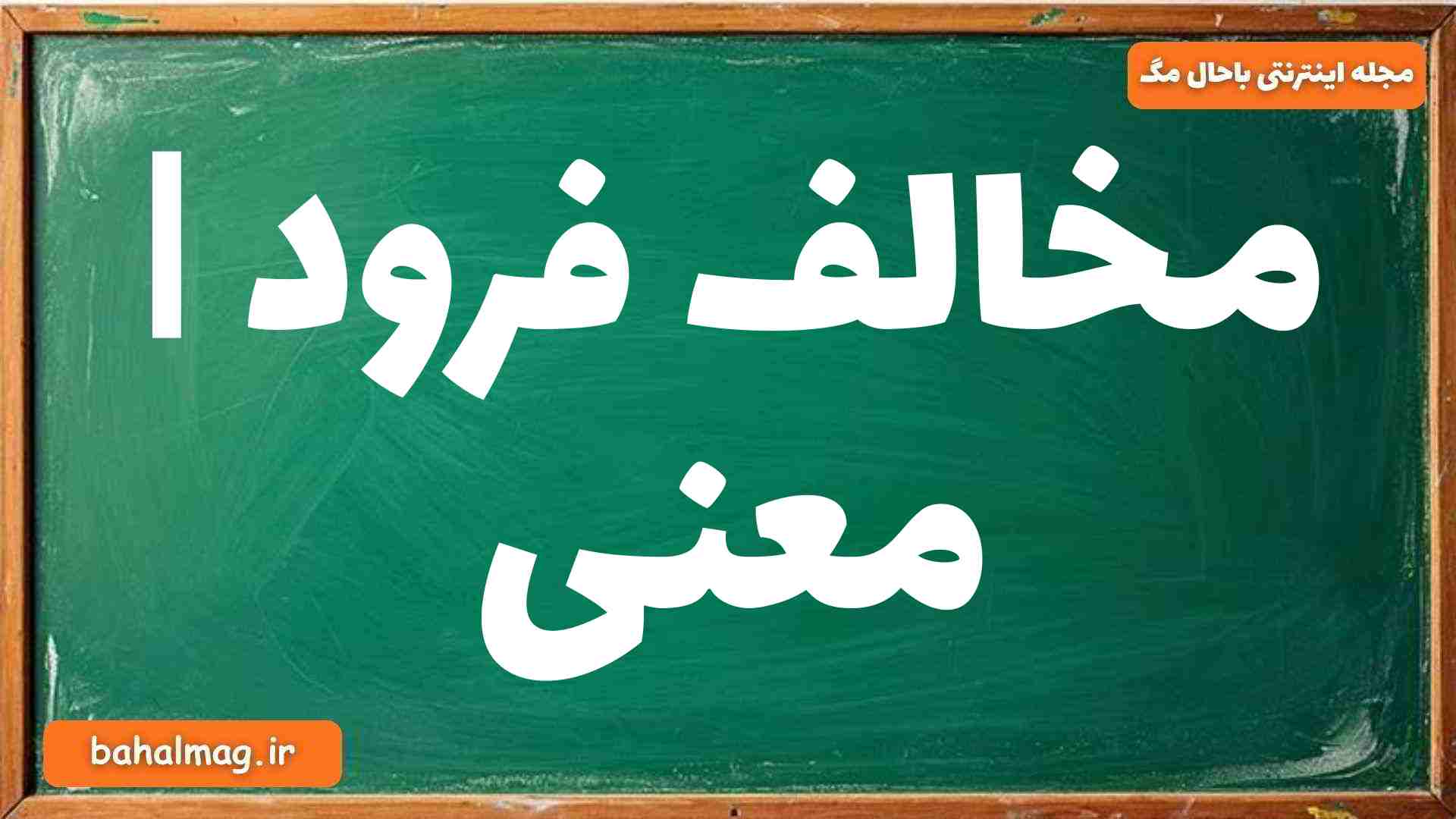 مخالف فرود | معنی