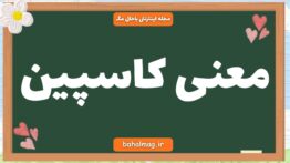 معنی کاسپین