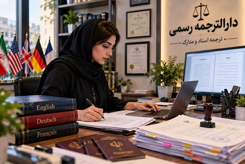 نمونه ترجمه در مشهد رسمی
