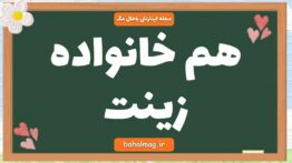 هم خانواده زینت
