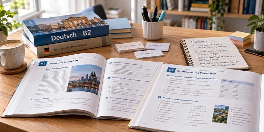 بهترین کتاب برای سطح b2 آلمانی چیست